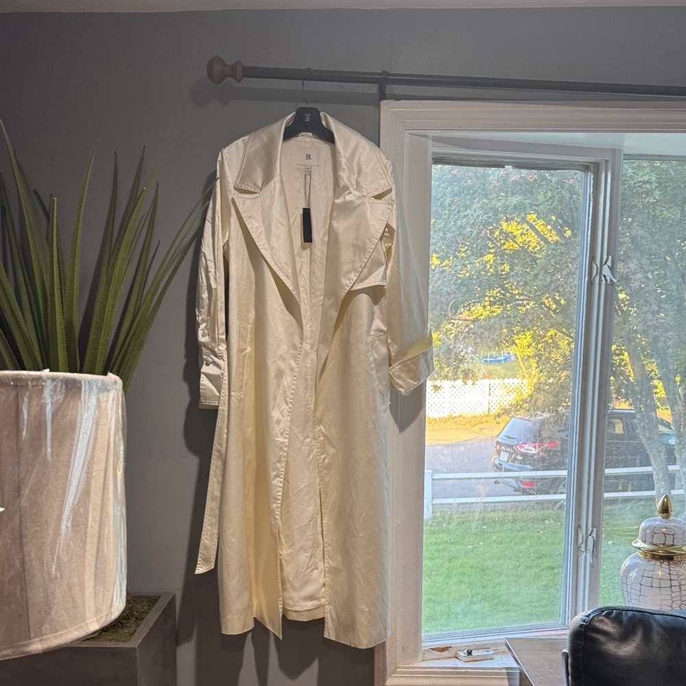 Molly Bracken Cream Trench Coat